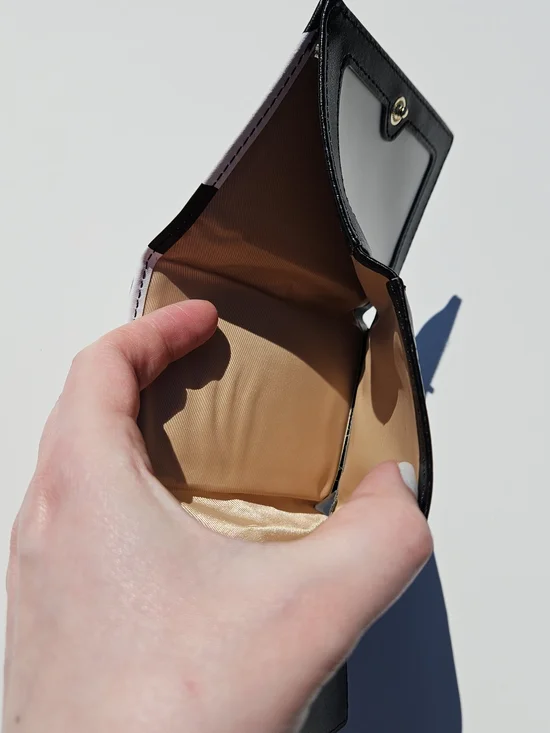 Milk Black & White Cow Print Trifold Wallet - Picture 7 of 8